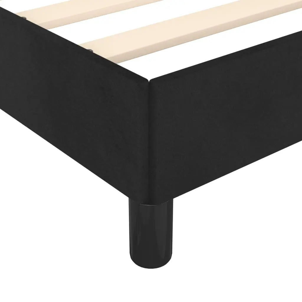 Velvet Queen Bed Frame with Height Adjustability