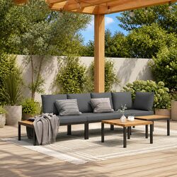 4 Piece Outdoor Sofa Set