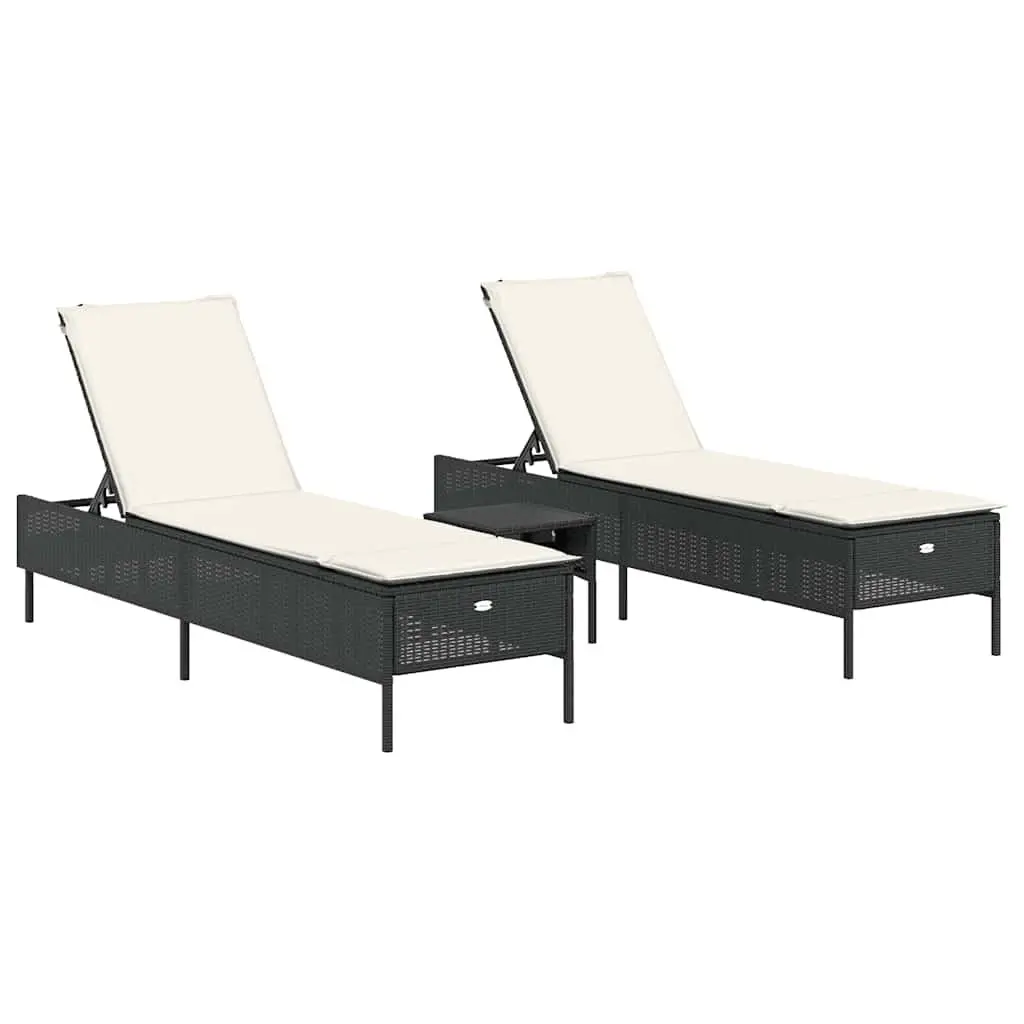 3-Piece Sun Lounger Set