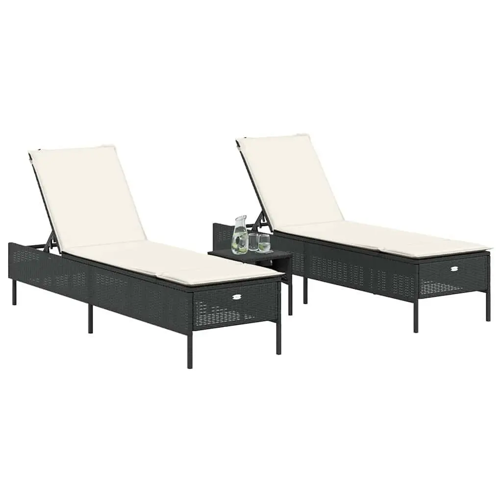 3-Piece Sun Lounger Set