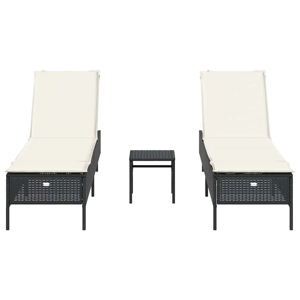 3-Piece Sun Lounger Set