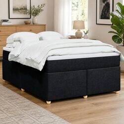 Compact Queen Bed with Pocket Spring Mattress System