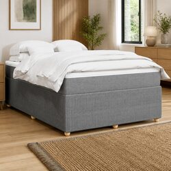 Concise and Comfortable Queen Box Spring Bed