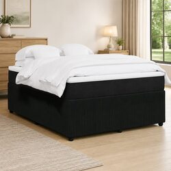 Concise Overview of Box Spring Bed with Velvet Finish