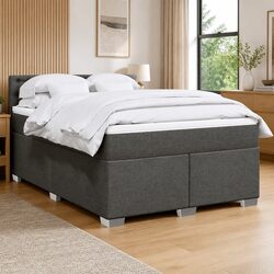 Double Box Spring Bed with Pocket Spring Mattress