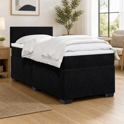 Concise King Single Box Spring Bed with Pocket Springs