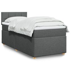 Compact King Single Box Spring Bed with Pocket Mattress