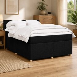 Double Box Spring Bed with Pocket Mattress