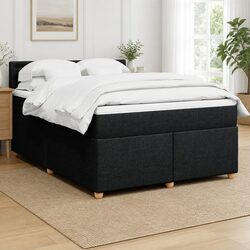 Double Box Spring Bed with Pocket Springs for Sleep Comfort