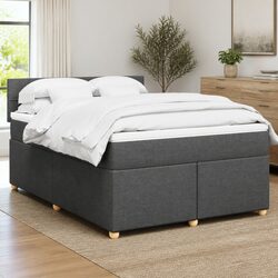 Efficient Queen Box Spring Bed with Pocket Springs