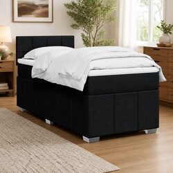Concise King Single Box Spring Bed with Pocket Springs
