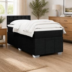Concise King Single Box Spring Bed with Pocket Mattress