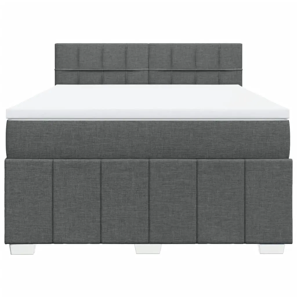 Double Box Spring Bed with Integrated Pocket Mattress