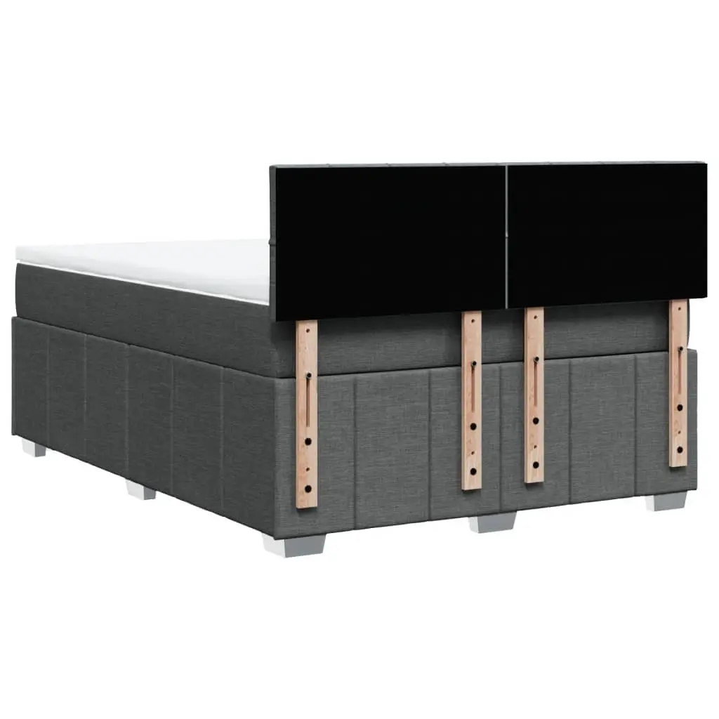 Double Box Spring Bed with Integrated Pocket Mattress