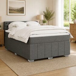 Double Bed Frame with Pocket Sprung Mattress