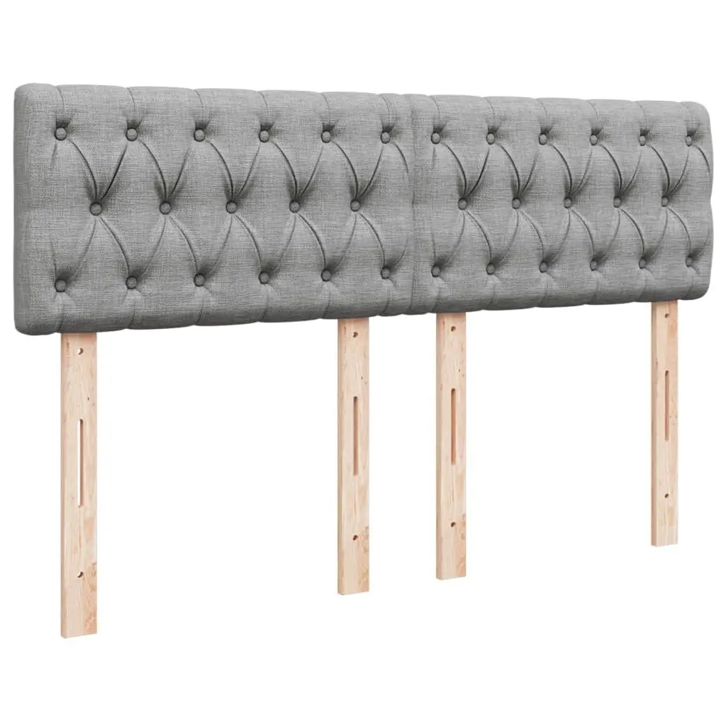 Queen Box Spring Bed Dark Grey Polyester Fabric Pocket Spring Mattress with Removable Topper