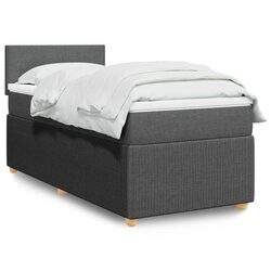 Compact King Single Box Spring Bed with Pocket Mattress