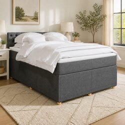 Queen Box Spring Bed with Pocket Spring System