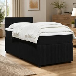 Concise King Single Box Spring Bed with Pocket Mattress
