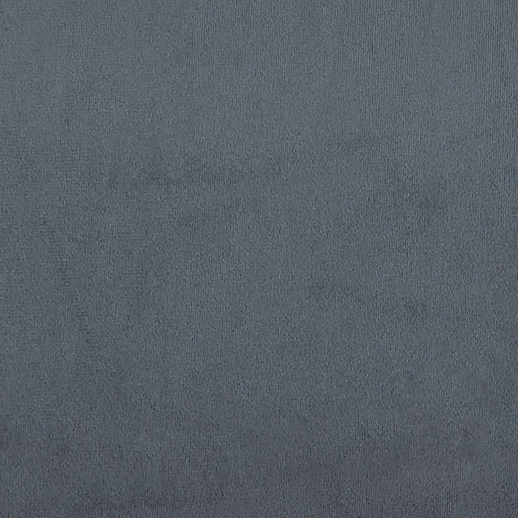 Box Spring Bed Grey King Single Pocket Spring Mattress Velvet Upholstery