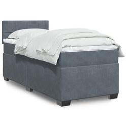 King Single Box Spring Bed: Compact Design with LED Lights