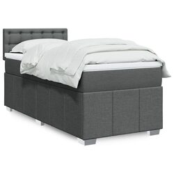 Compact King Single Bed with LED Lights & Pocket Mattress