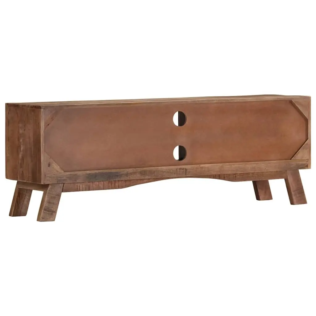 TV Cabinet Brown 110x30x40 cm with Drawers and Shelves Storage Unit