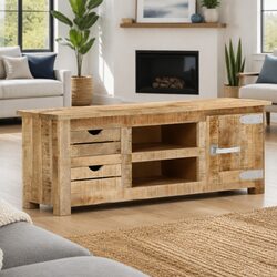 110x30x40 cm Rustic TV Cabinet