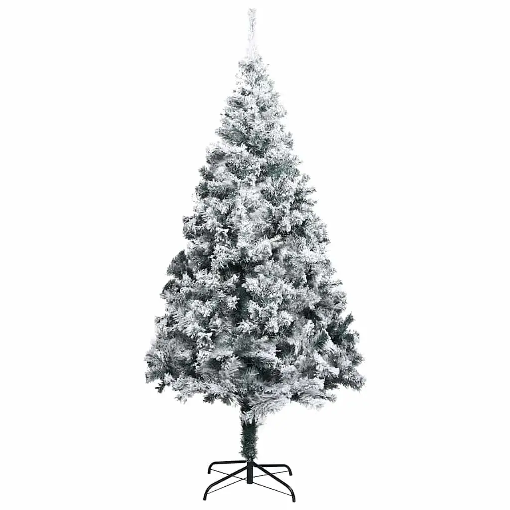 Artificial Christmas Tree Green 400cm Flocked Snow PVC Branches
