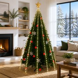 LED Tree Lights 500 Cold White String Lights Indoor Outdoor Christmas Decoration