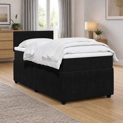 Box Spring Bed with Pocket Spring Mattress