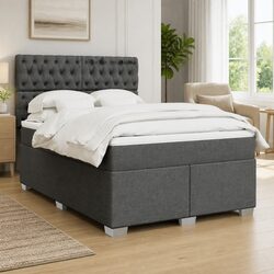Queen Box Spring Bed Set