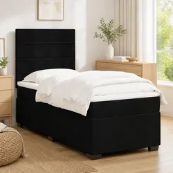 Concise and Stylish Box Spring Bed with Pocket Mattress