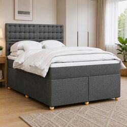 Double Box Spring Bed: Stylish Design with Essential Features