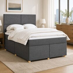 Concise Features of Queen Box Spring Bed and Pocket Mattress