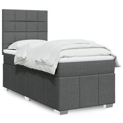 Compact King Single Box Spring Bed with Pocket Spring Mattress
