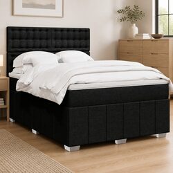 Compact Queen Box Spring Bed with Supportive Features