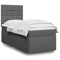 Compact King Single Box Spring Bed with Modern Features