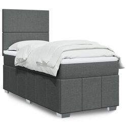 King Single Bed with Pocket Spring Mattress & LED Lights