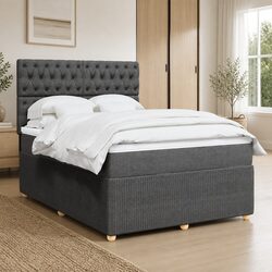Double Box Spring Bed with Adjustable Features