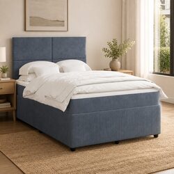 Double Bed with Pocket Spring and LED Lighting