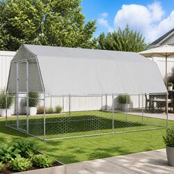 Chicken Cage with Roof for Outdoor Use