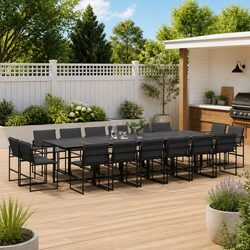 17 Piece Garden Dining Set