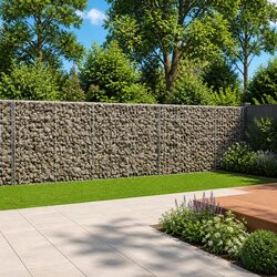 Compact Gabion Basket with Cover - 900x50x100 cm