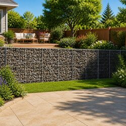 Compact Gabion Basket 450x100x100 cm with Easy Setup