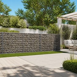 Sturdy Gabion Basket 800x100x100 cm for Outdoor Projects