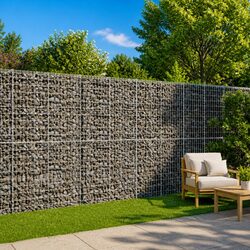 Compact Gabion Basket 350x100x200cm, Easy to Use