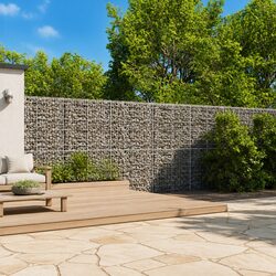 Gabion Basket 600x100x200cm: Compact and Strong