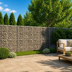 Compact Gabion Basket for Your Outdoor Projects