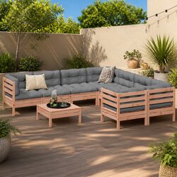 Stylish 9 Piece Garden Sofa Set for Every Patio